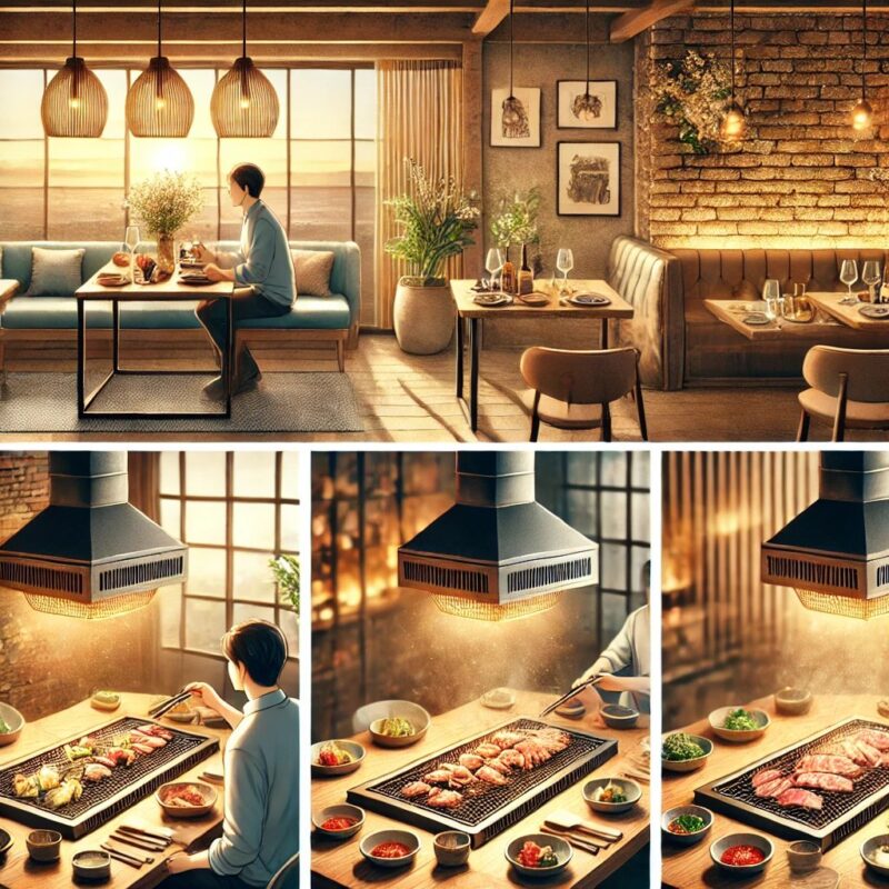 一人焼肉にリラックス最適なシーン