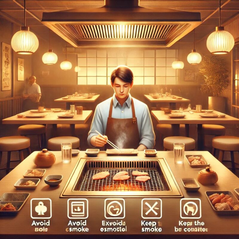 一人焼肉でのマナーと気をつけるポイント